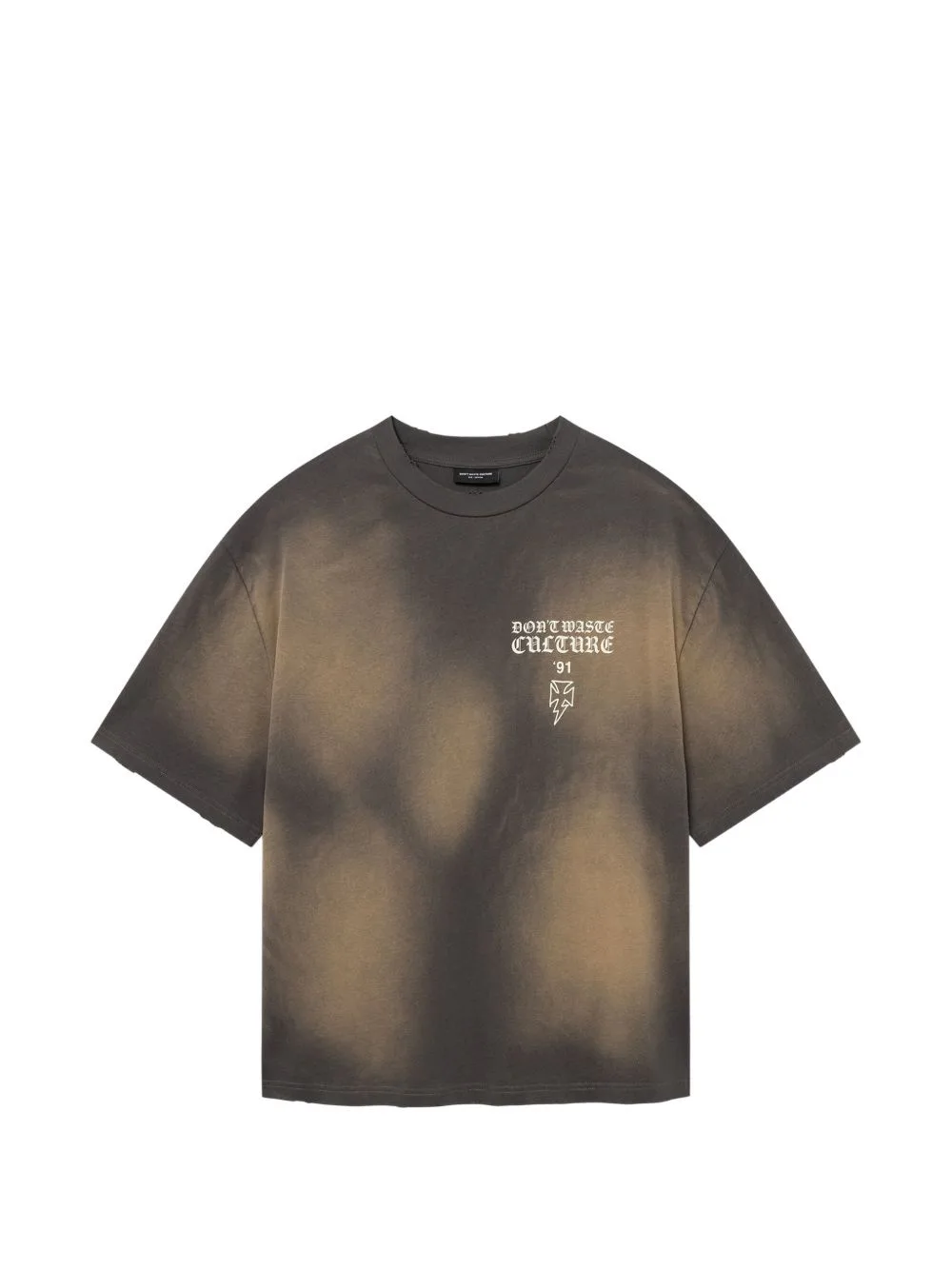 Thunder Logo-Print T-Shirt by Don't Waste Culture
