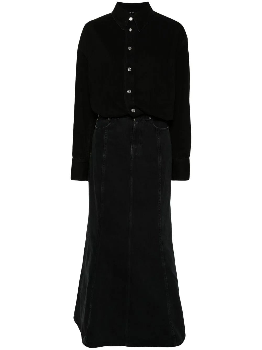 Jos Denim Maxi Dress by Haikure