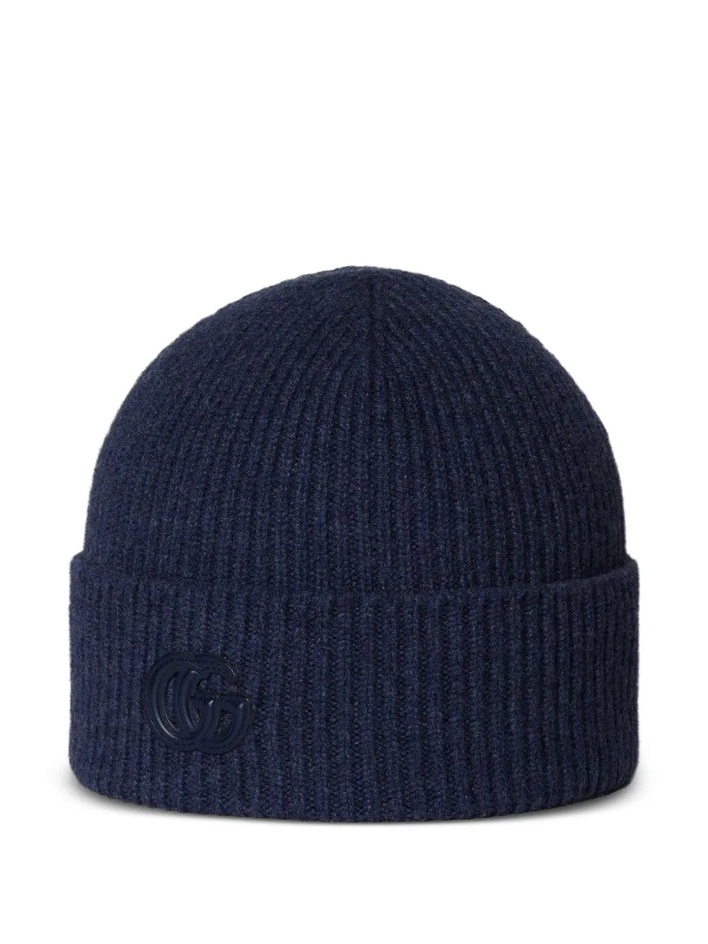 Cashmere Hat with Patch by Gucci