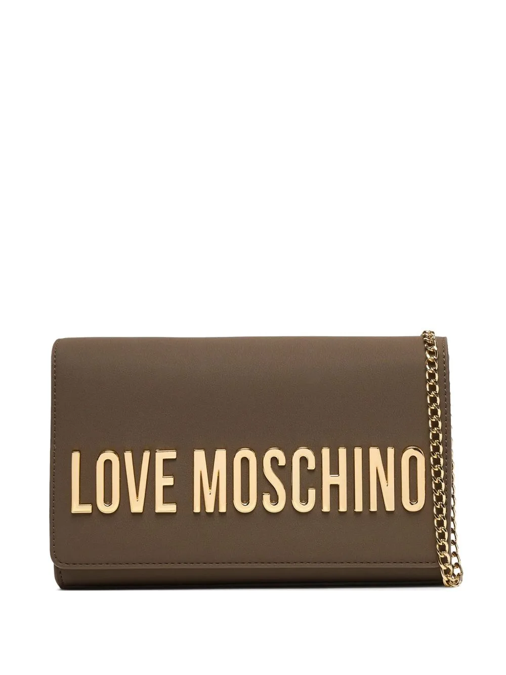 Chain-Strap Shoulder Bag by Love Moschino