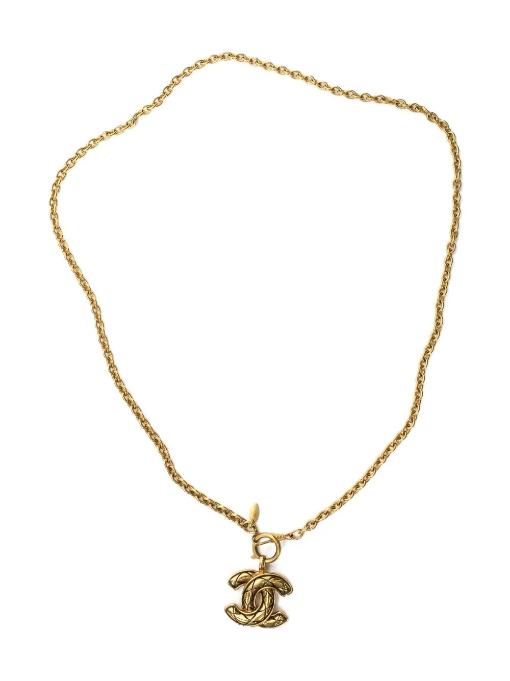 CC-logo Chain Necklace by CHANEL Pre-Owned