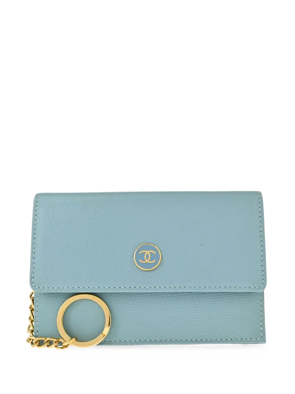 2003-2004 CC Logo-Plaque Coin Purse by CHANEL Pre-Owned