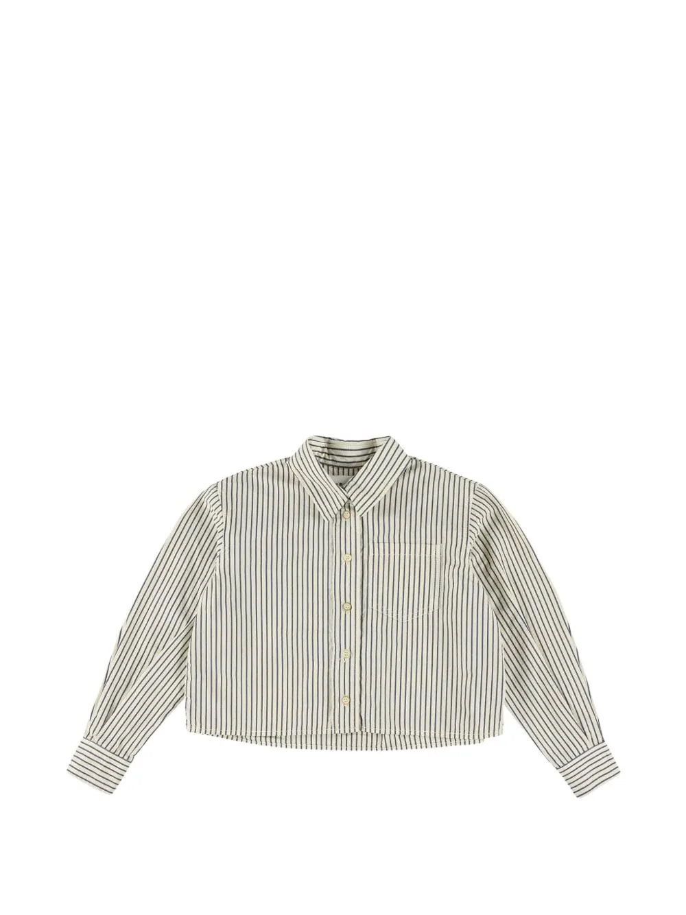 Yoda Striped Cropped Shirt by Morley