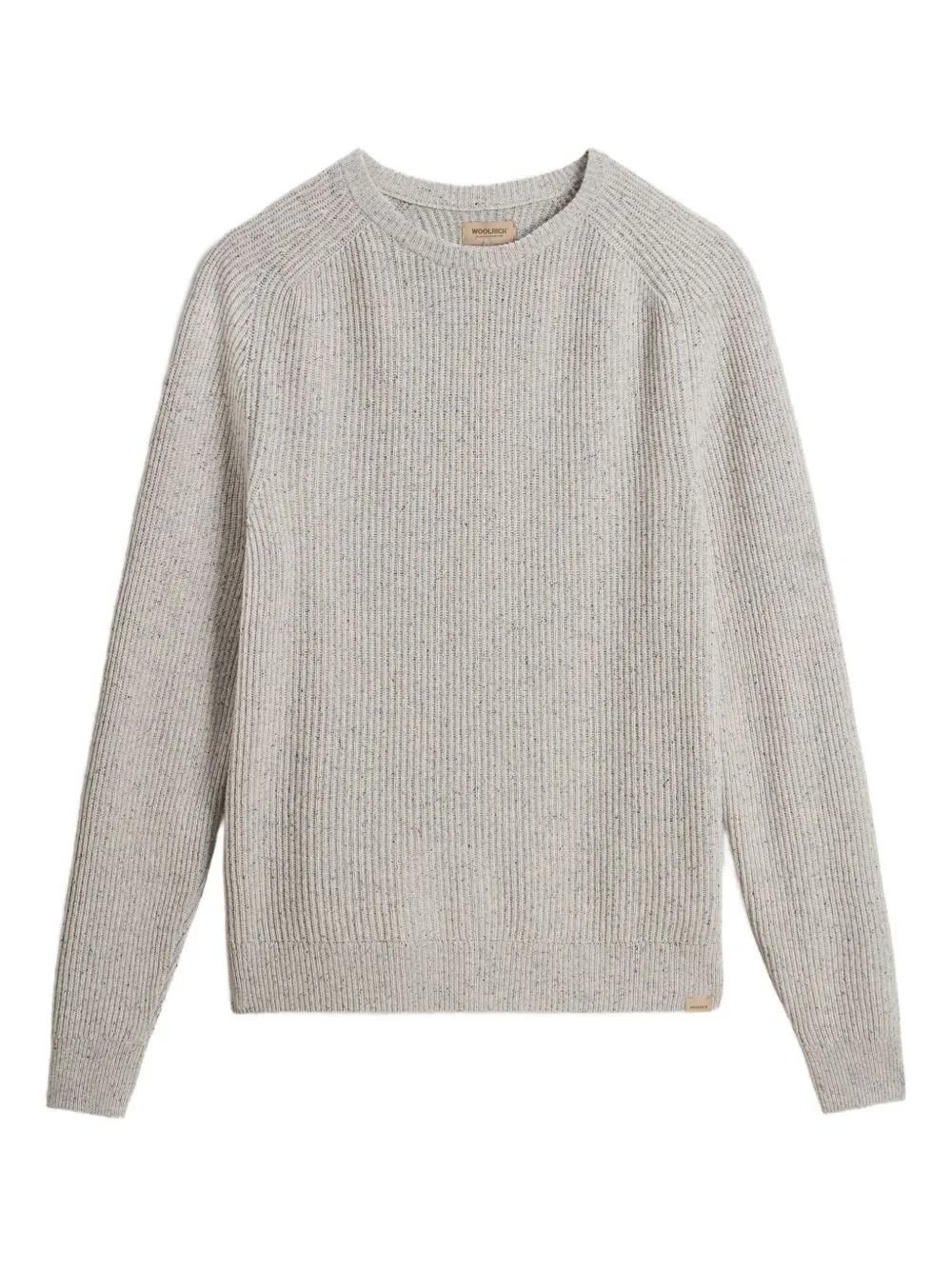 Ribbed Crew-Neck Sweater by Woolrich