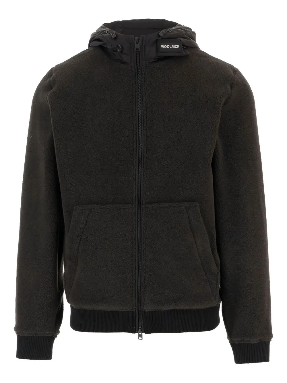Zip-Up Fleece Hoodie by Woolrich
