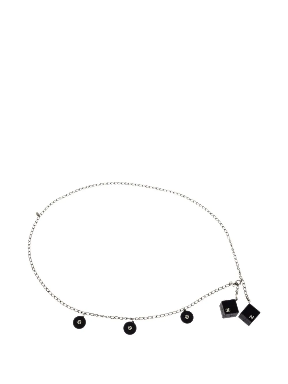 Cube Record Chain Belt by CHANEL Pre-Owned