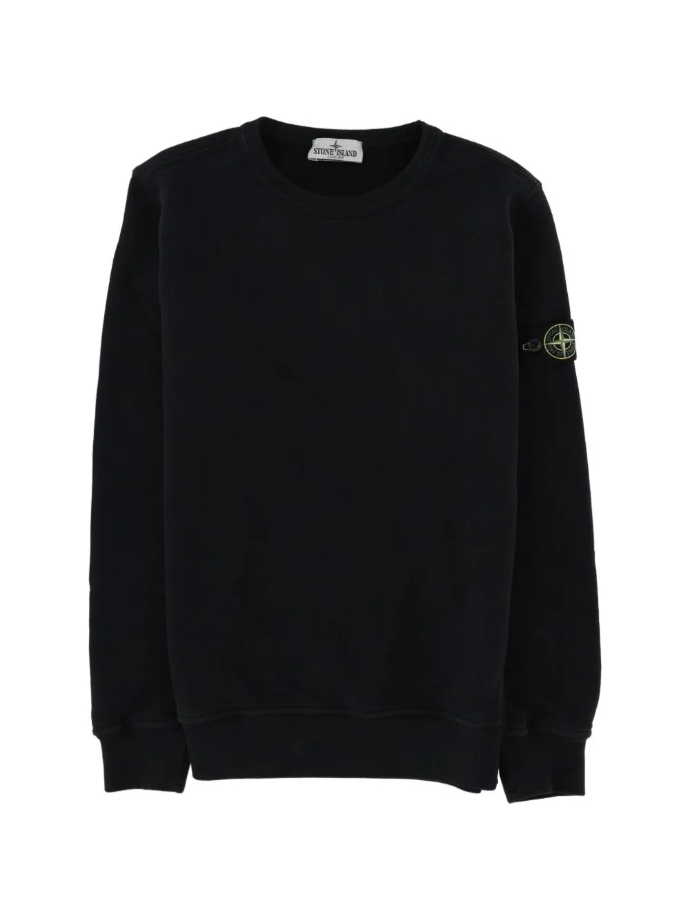 Logo-Patch Sweater by Stone Island Junior