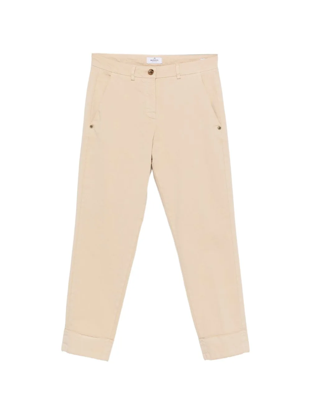 Turn-Up-Hem Trousers by Mason's