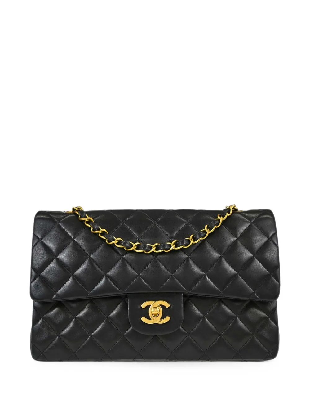 Medium 1994-1996 Classic Double Flap Quilted Shoulder Bag by CHANEL Pre-Owned