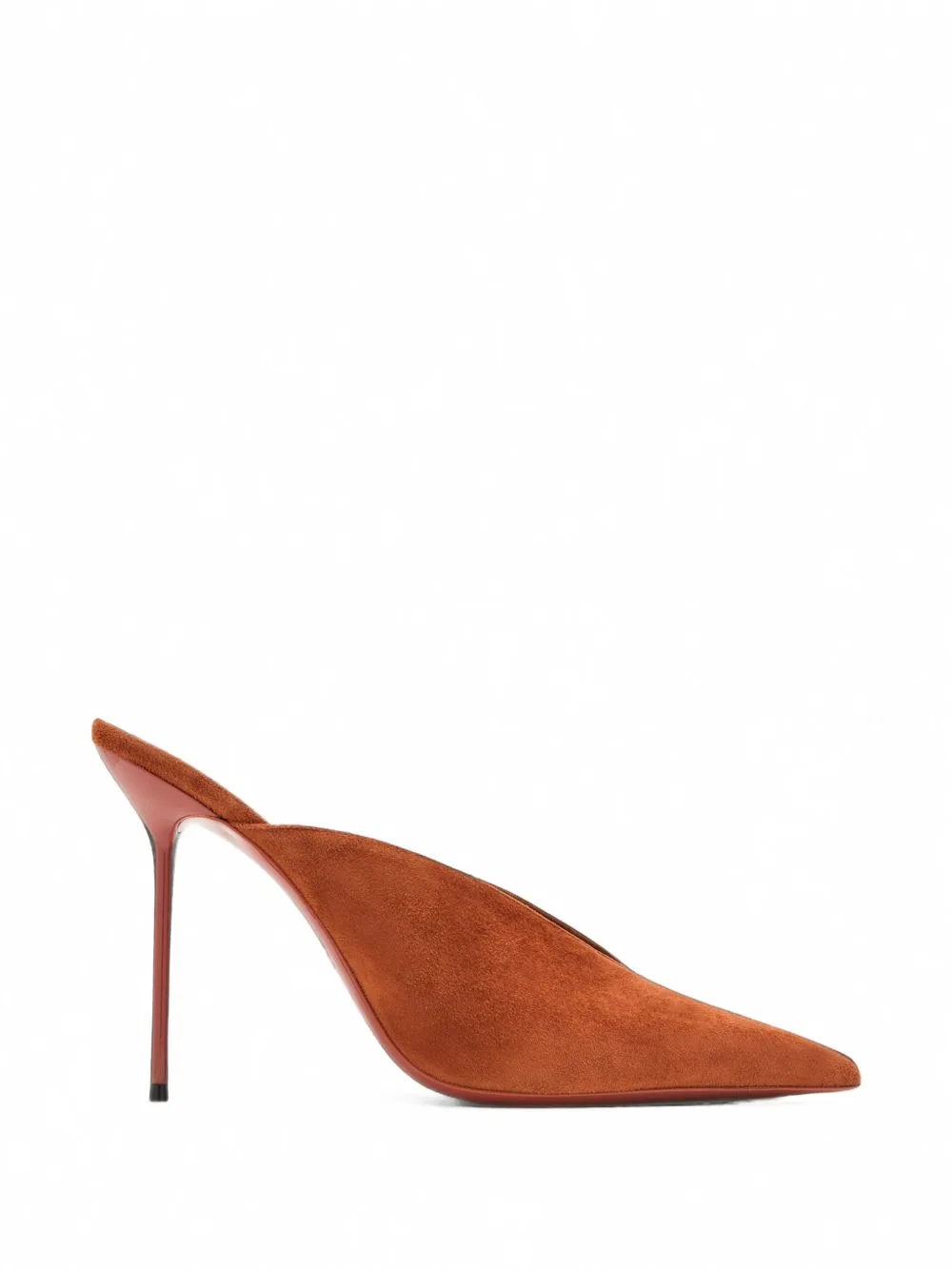 Lidia Sabot Suede Mules by Paris Texas