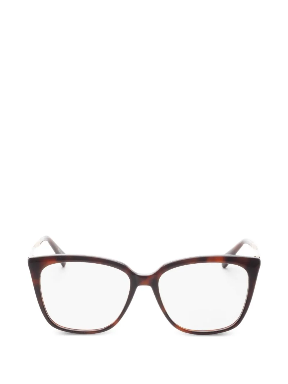 Tortoiseshell-Effect Cat-Eye Glasses