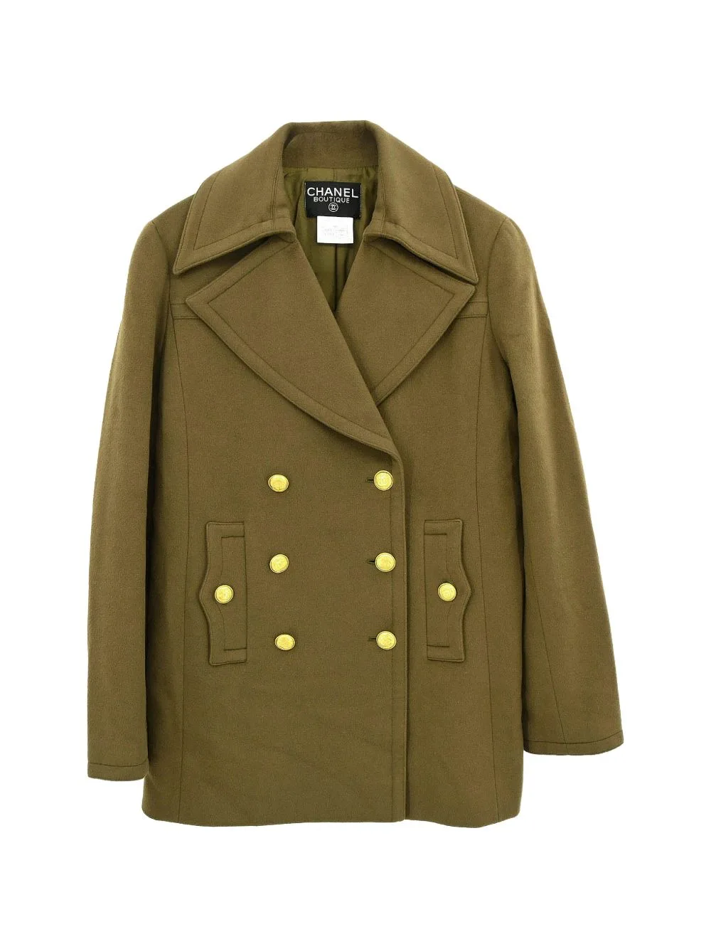 1996 Double-Breasted Jacket by CHANEL Pre-Owned