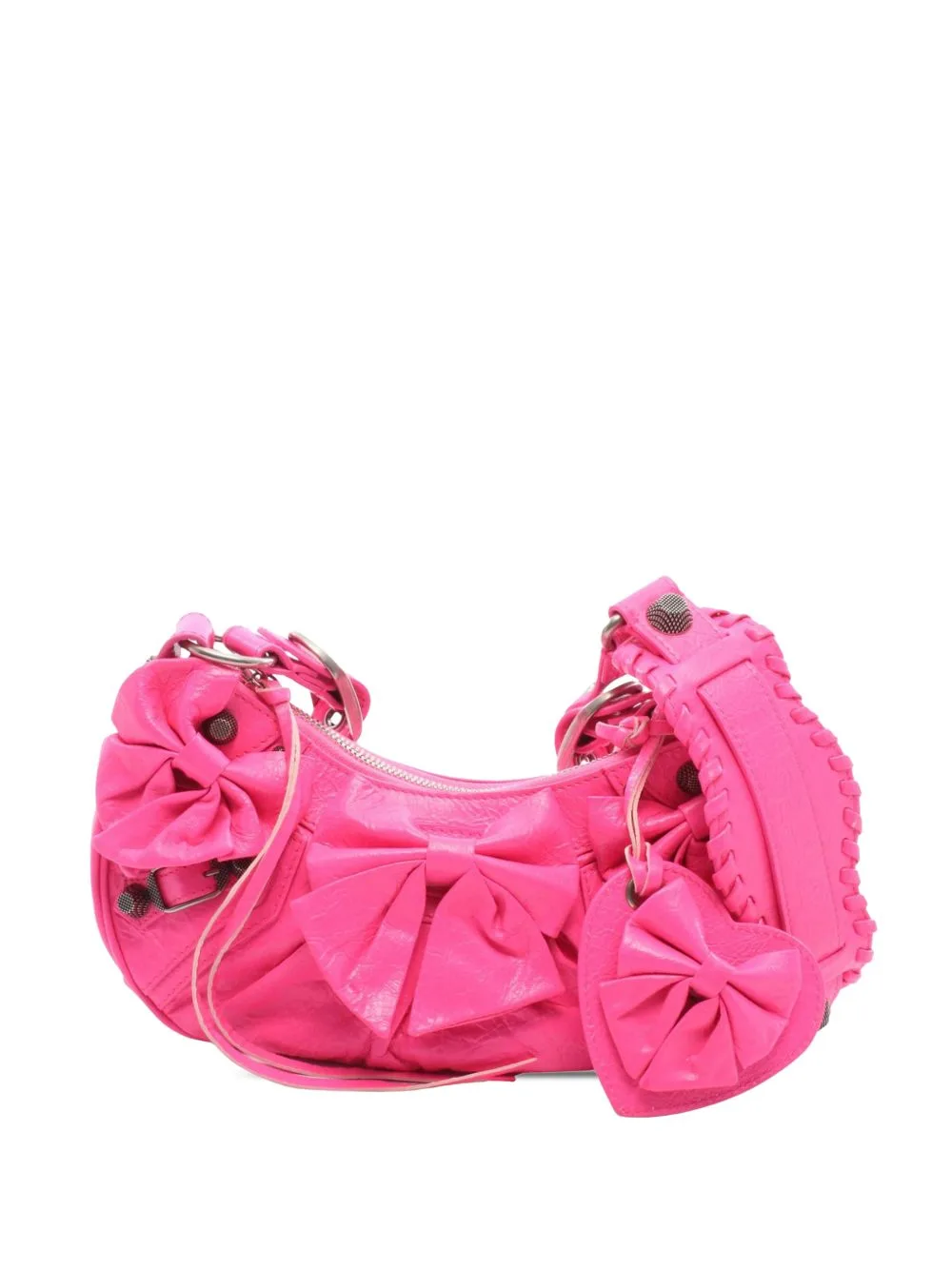 2010-2026 XS Le Cagole Ribbon Shoulder Bag by Balenciaga Pre-Owned