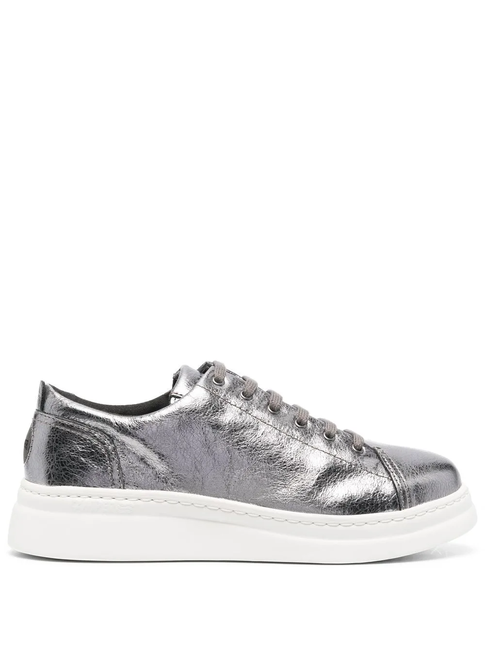 Metallic Lace-Up Low-Top Sneakers by Camper