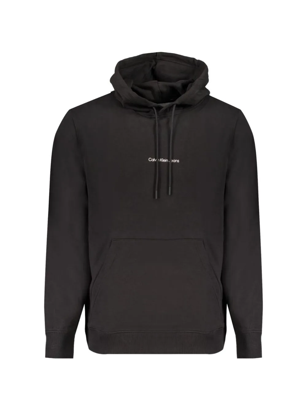 Logo-Print Graphic-Print Hoodie by Calvin Klein