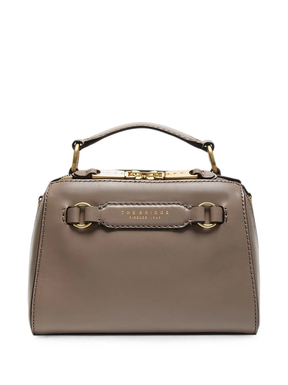 Laura Leather Tote Bag by The Bridge