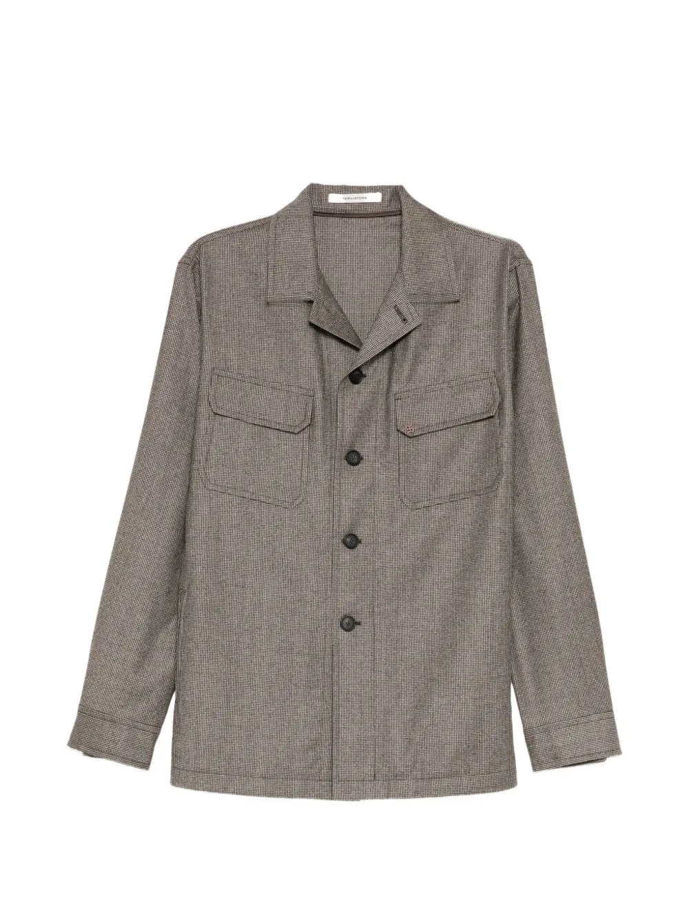 Chest Flap Pockets Shirt Jacket by Tagliatore