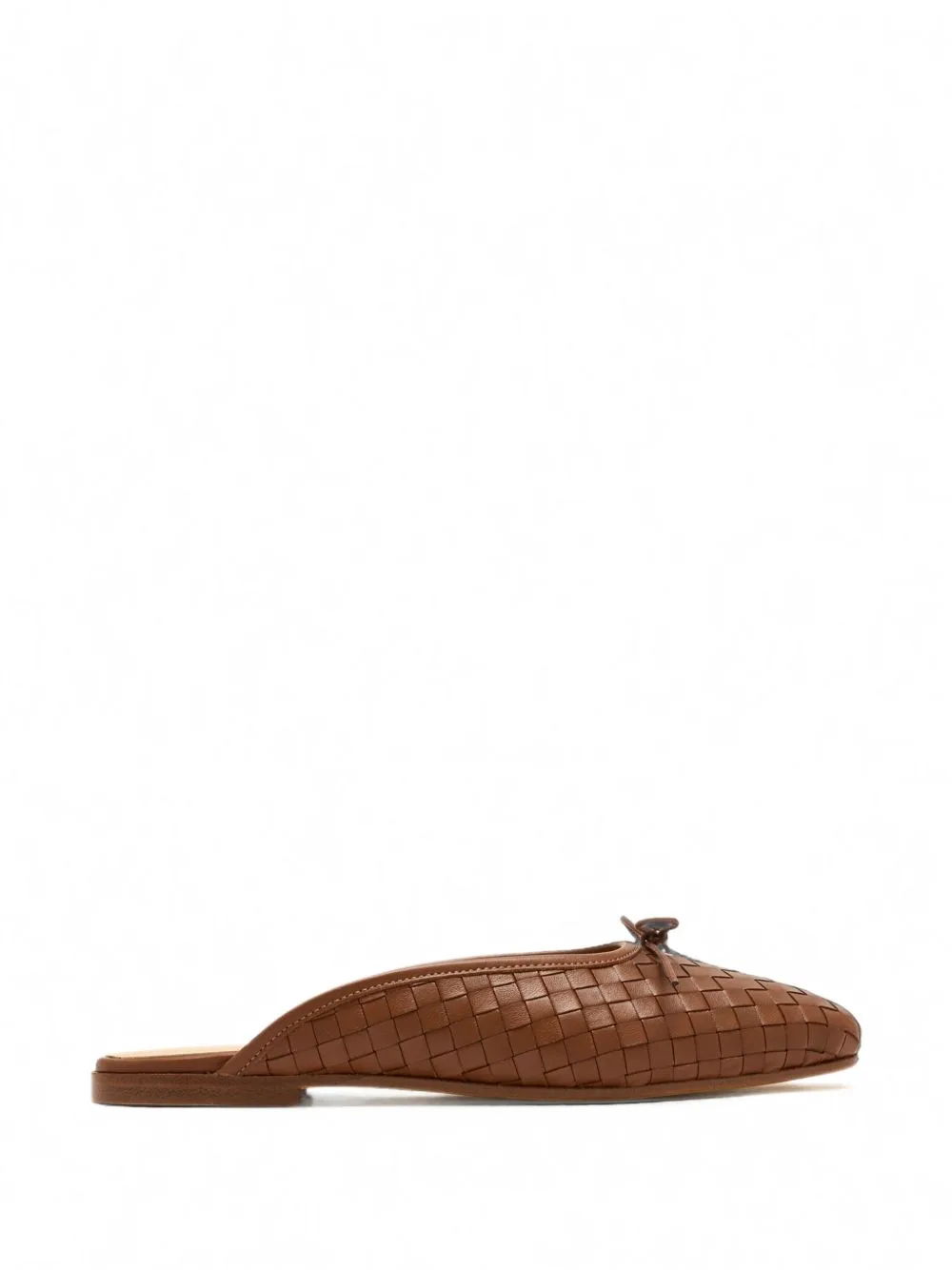 Poesia Woven Bow-Detail Loafers by SOPHIQUE