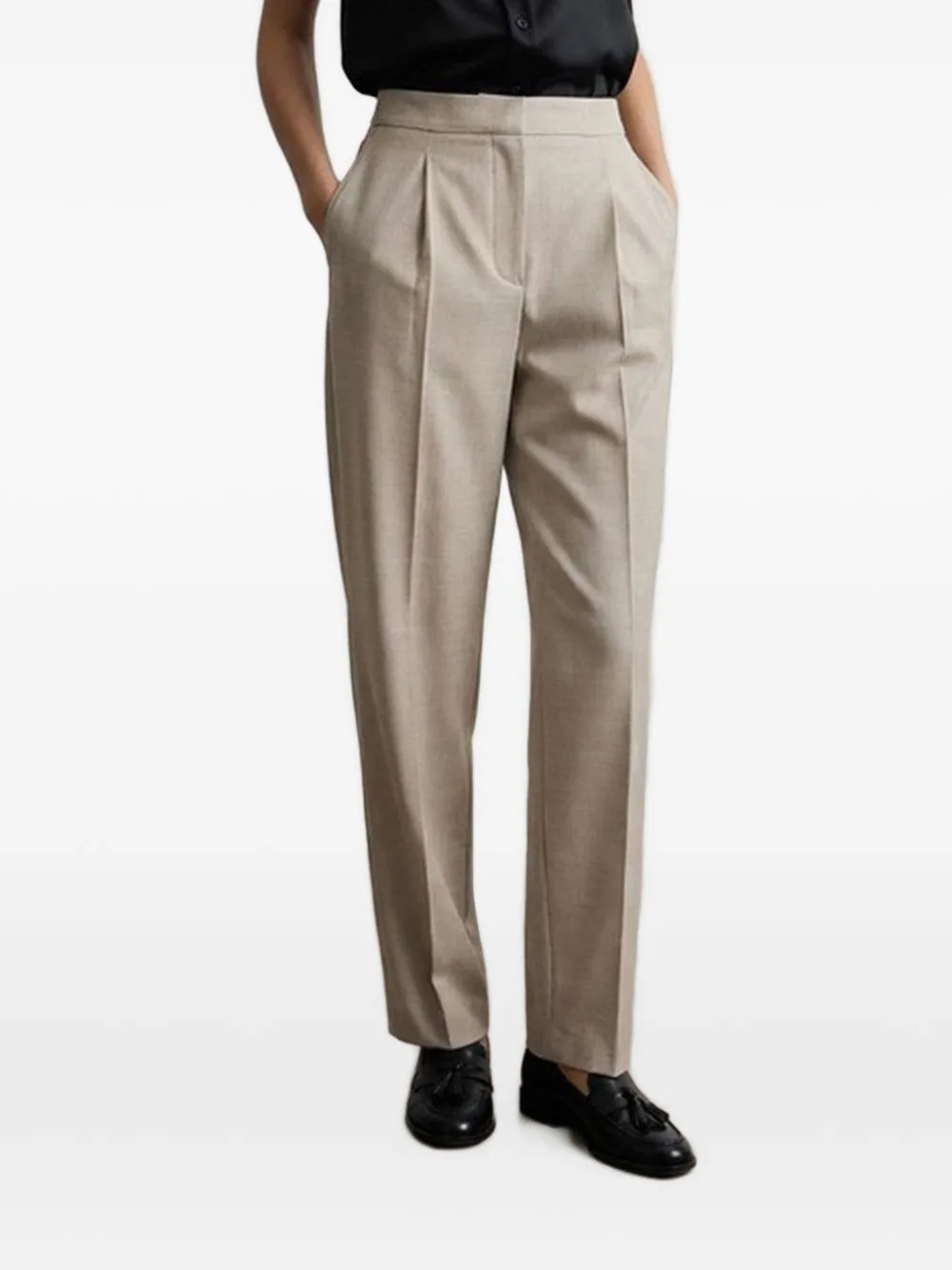 Simone Pleated Trousers by Antonelli