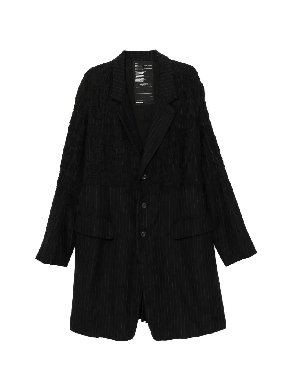 Single-Breasted Coat by Nude:Masahiko Maruyama