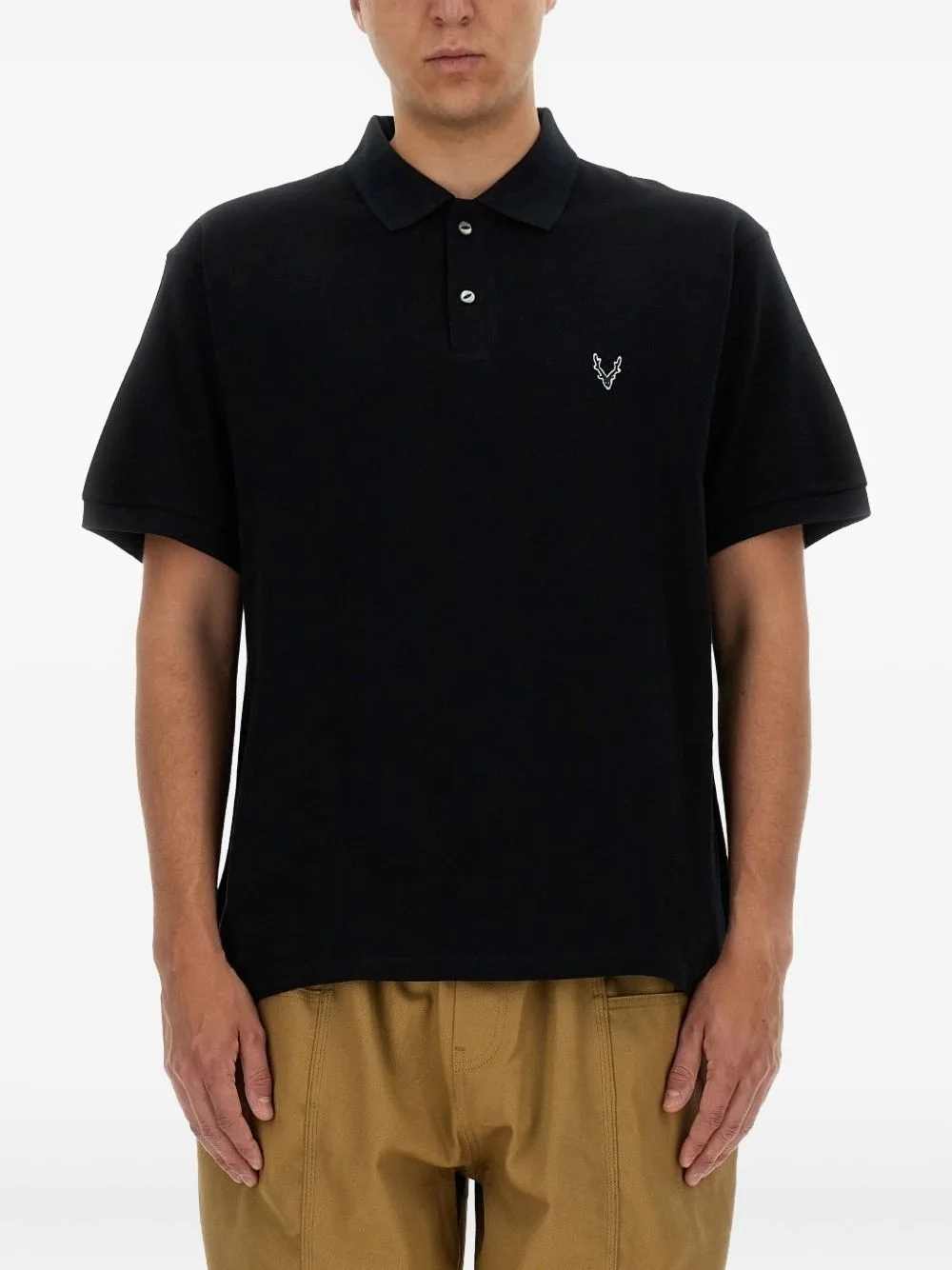Embroidered Polo Shirt by SOUTH2 WEST8