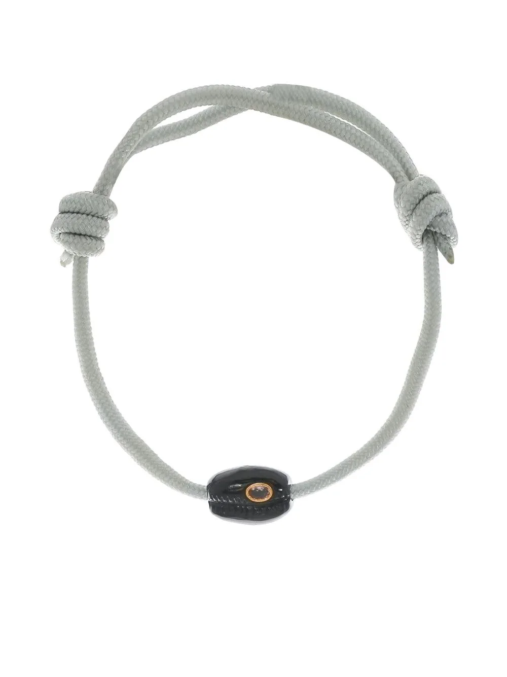 18K Rose Gold Cowrie Onyx Bracelet