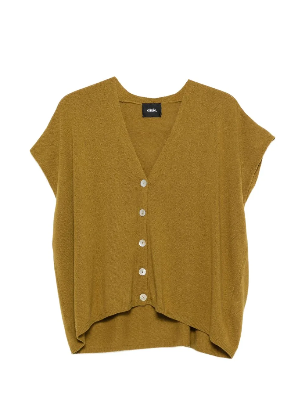 V-Neck Button-Up Cardigan by DIXIE
