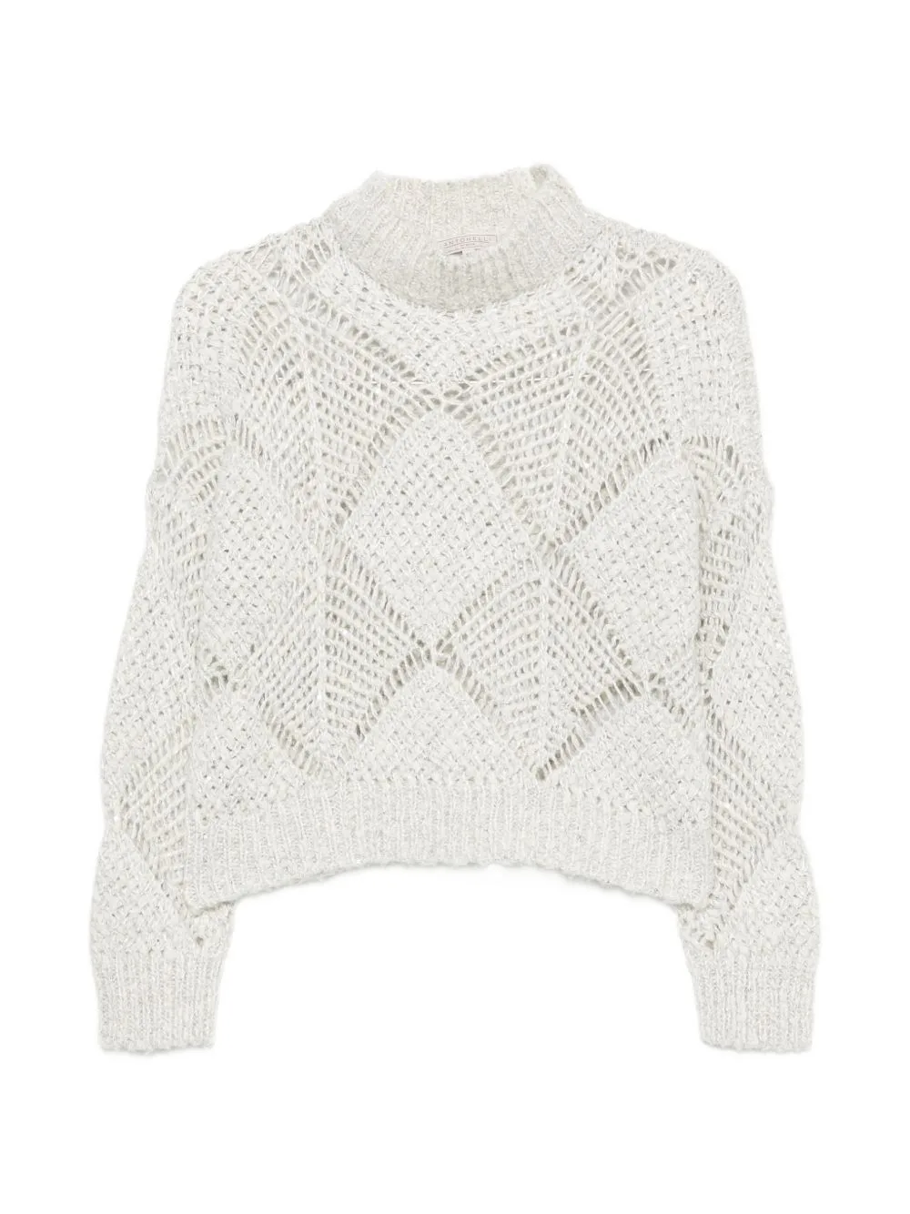 Open-Knit Sequin-Embellished Sweater by Antonelli