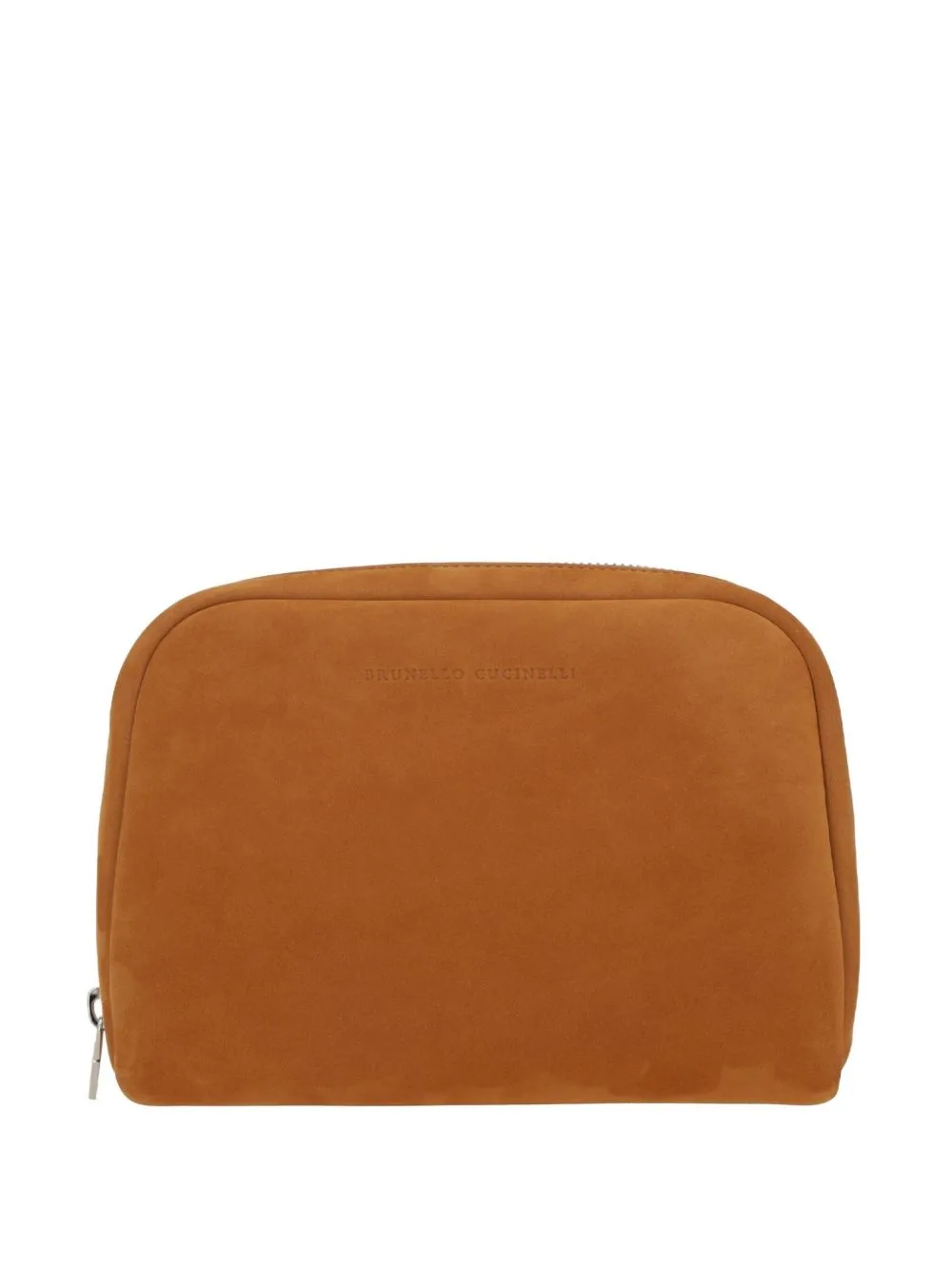 Logo-Lettering Wash Bag by Brunello Cucinelli
