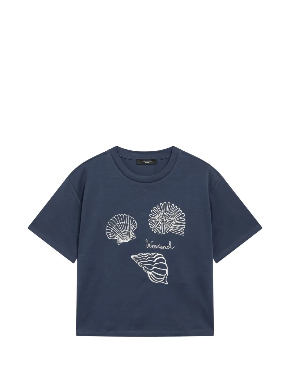 Shell-Embroidered T-Shirt by Weekend Max Mara