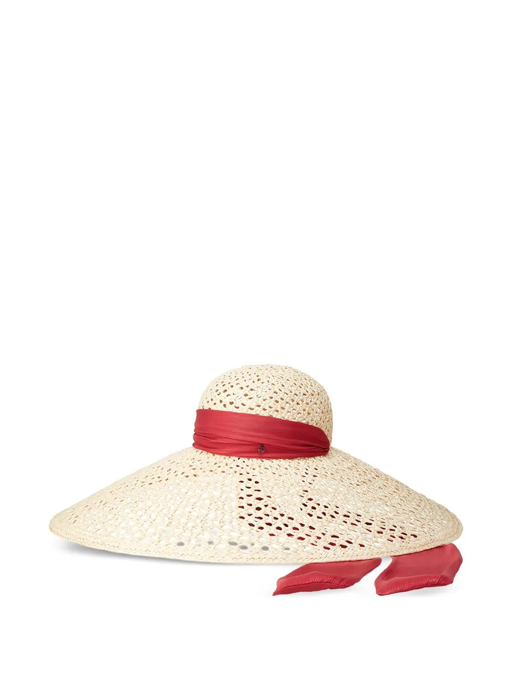 Blanche Ribbon-Detailed Hat by Maison Michel