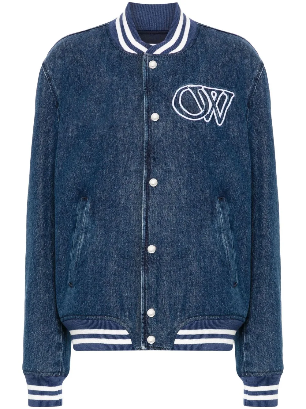 Logo-Embroidered Jacket by Off-White