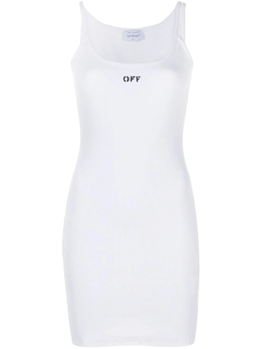 Off Stamp Jersey Minidress by Off-White