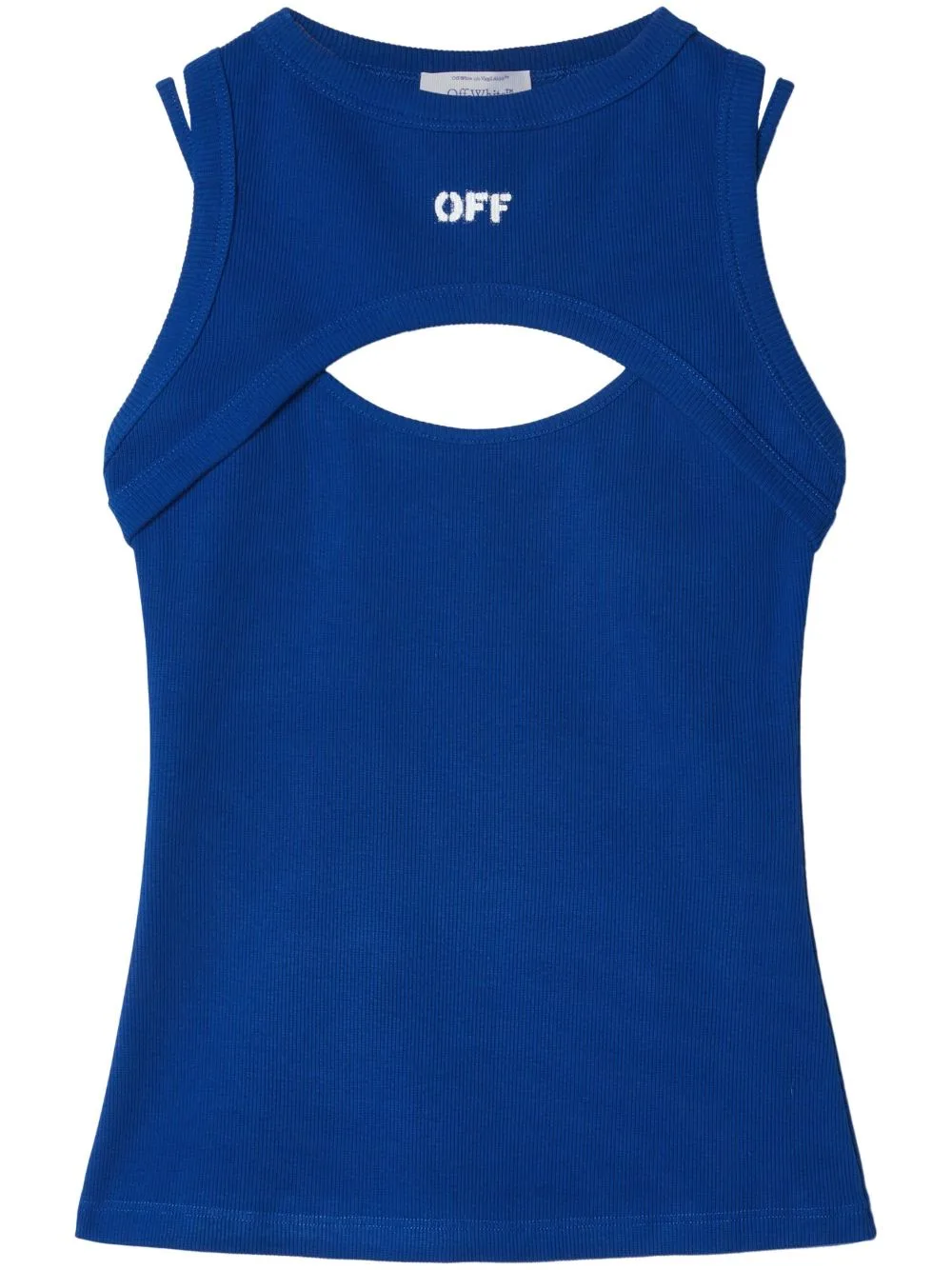 Logo-Print Sleeveless Top by Off-White