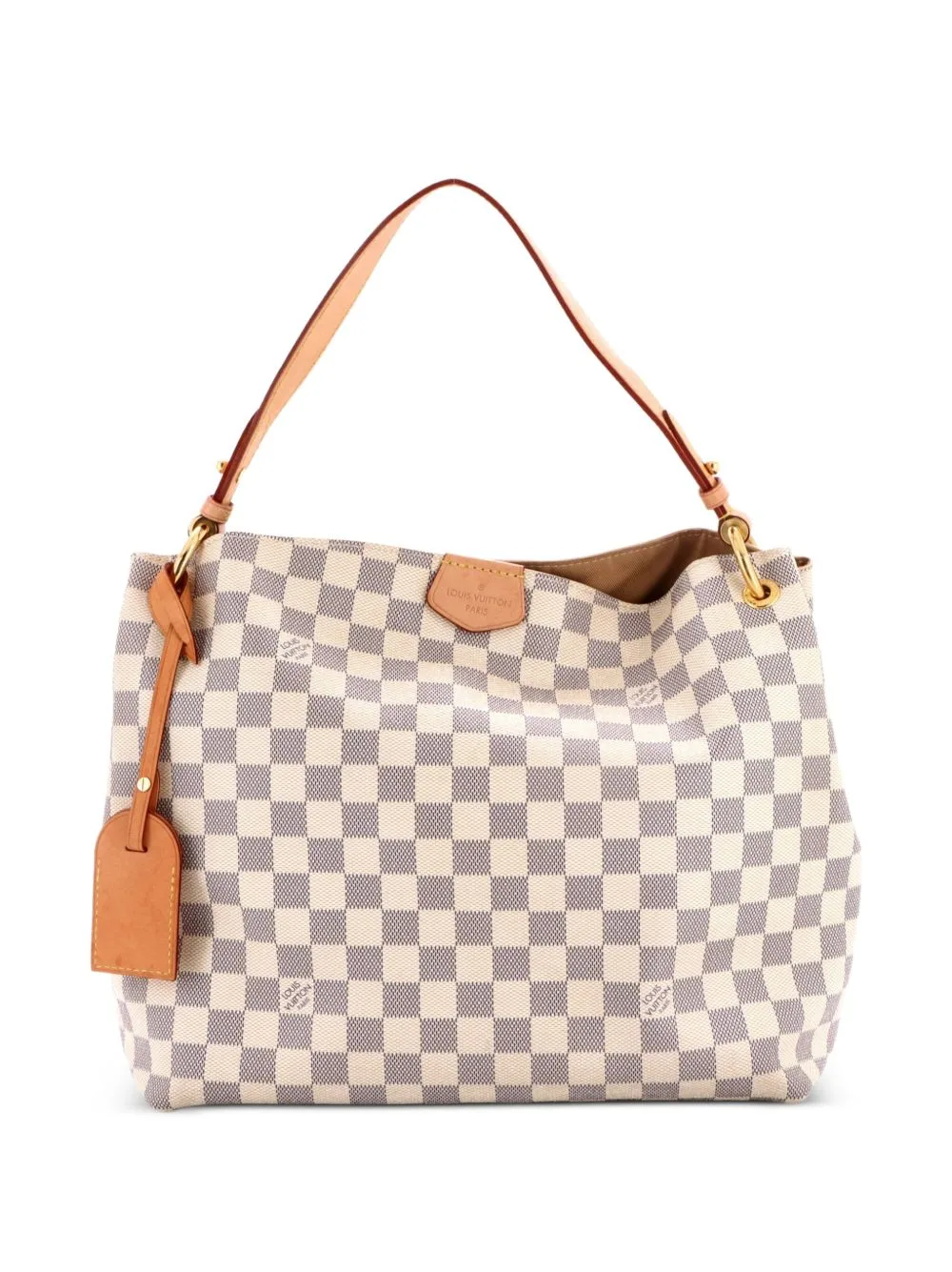 Graceful Handbag Damier PM Hobo Bag by Louis Vuitton Pre-Owned
