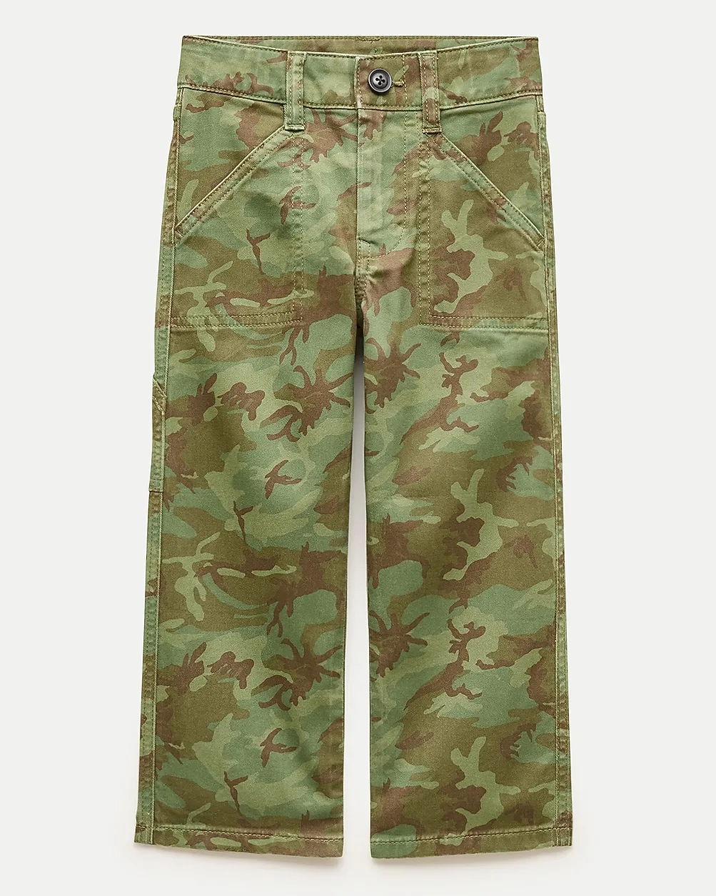 Carpenter Pant in Camo Print by J.Crew