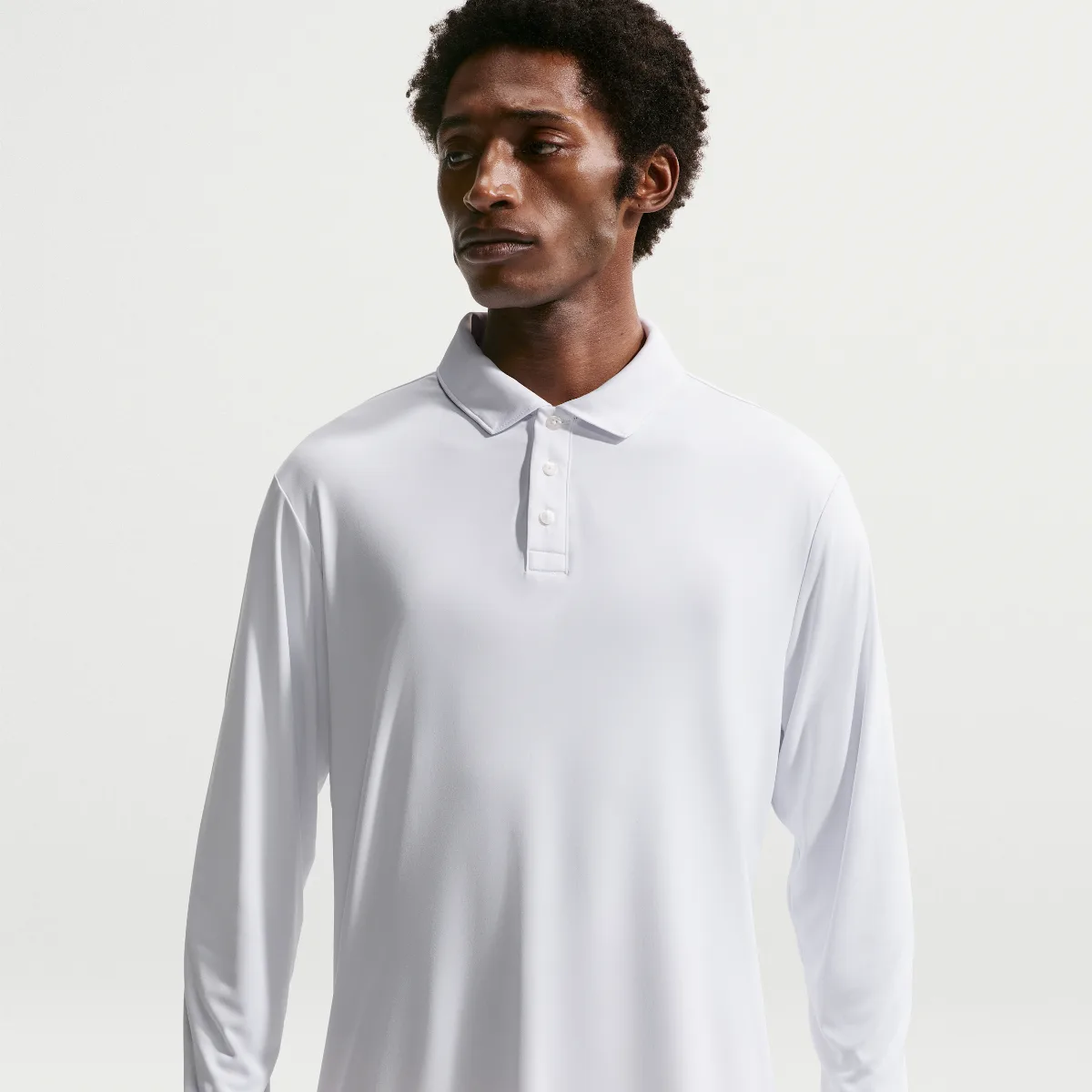 Par Dri-FIT Long-Sleeve Logo Golf Polo by Nike