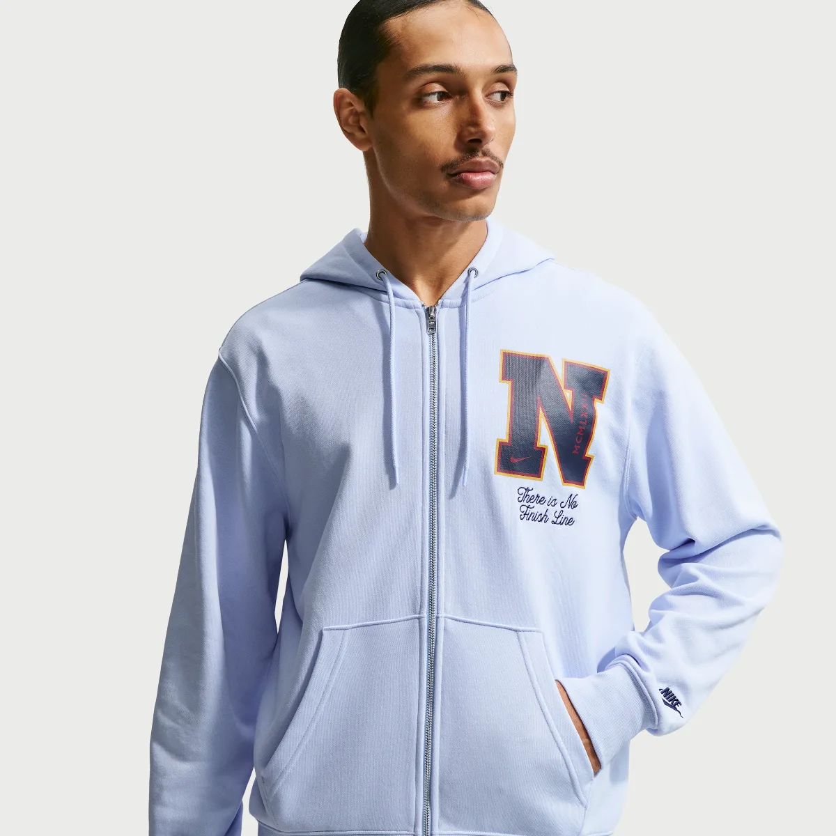Nike Sportswear Club French Terry Full-Zip Hoodie by Nike