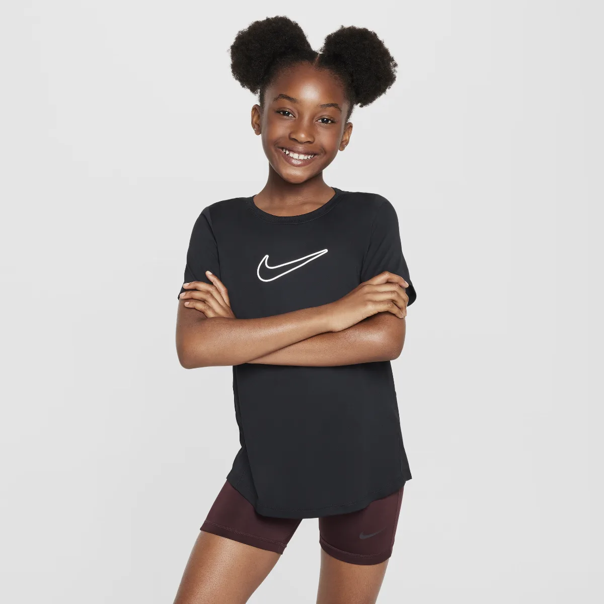 One Fitted Dri-FIT Short-Sleeve Top by Nike