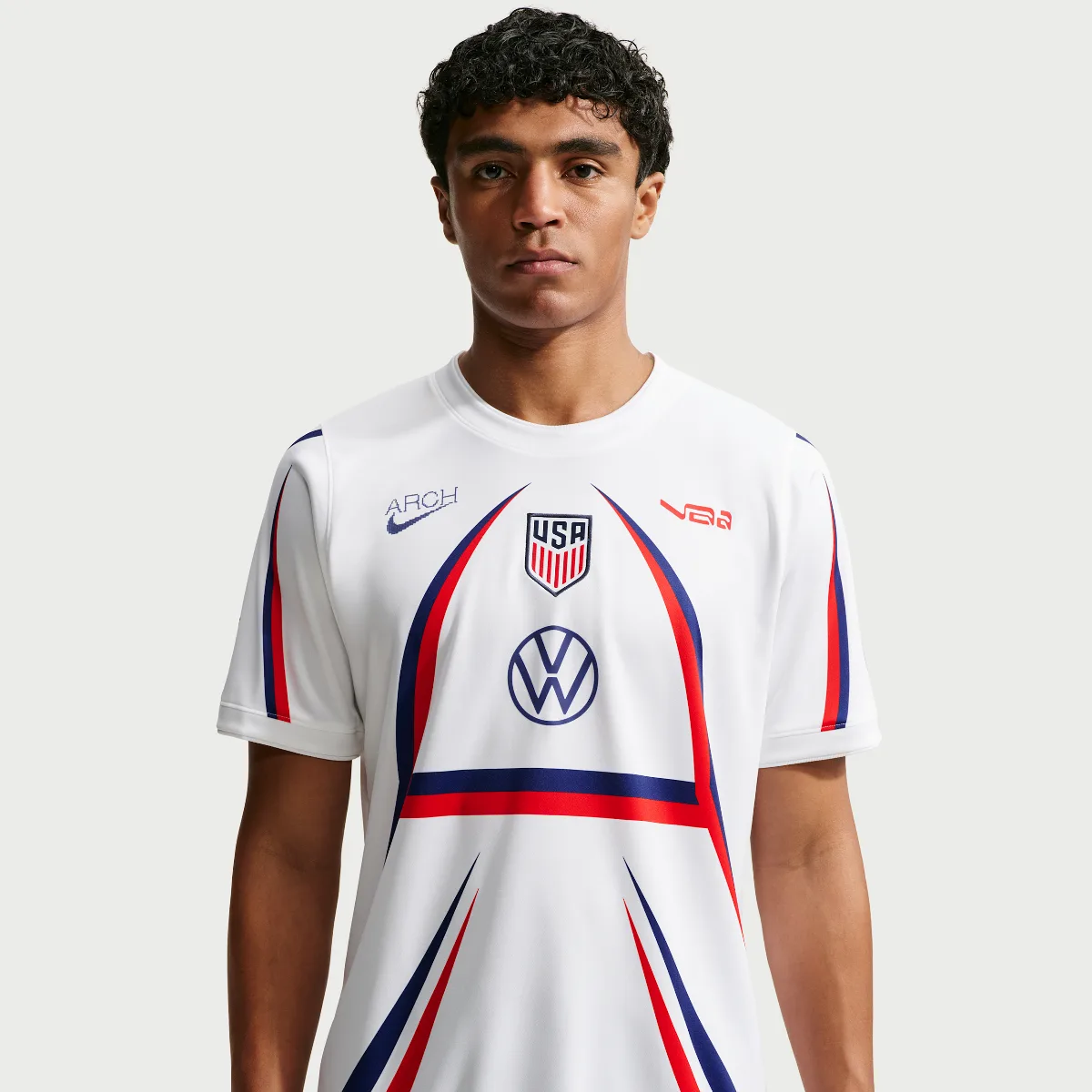USA x V.A.A. Academy Pro Short-Sleeve Soccer Top by Nike