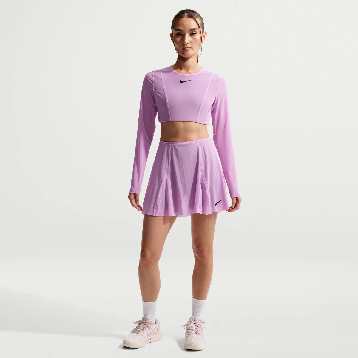 Court Slam High-Waisted Tennis Skirt