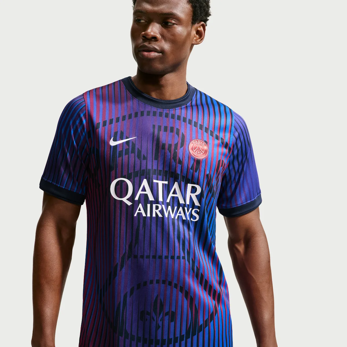 Paris Saint-Germain Away Dri-FIT Soccer Pre-Match Top by Nike