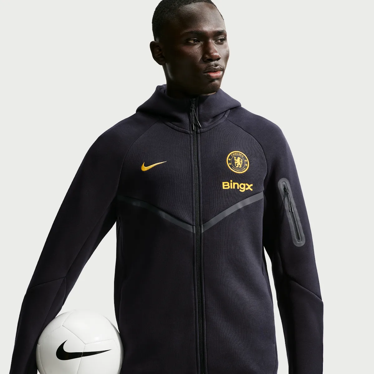 Chelsea FC Tech Fleece Windrunner Soccer Full-Zip Hoodie by Nike