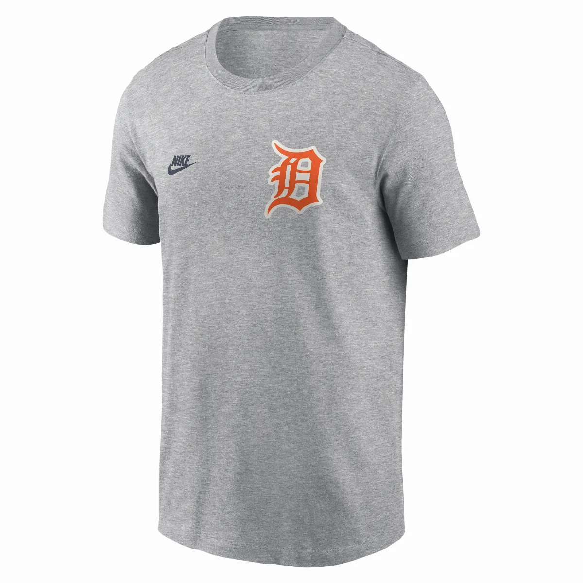 Detroit Tigers Cooperstown 2-Hit Large Logo MLB T-Shirt by Nike