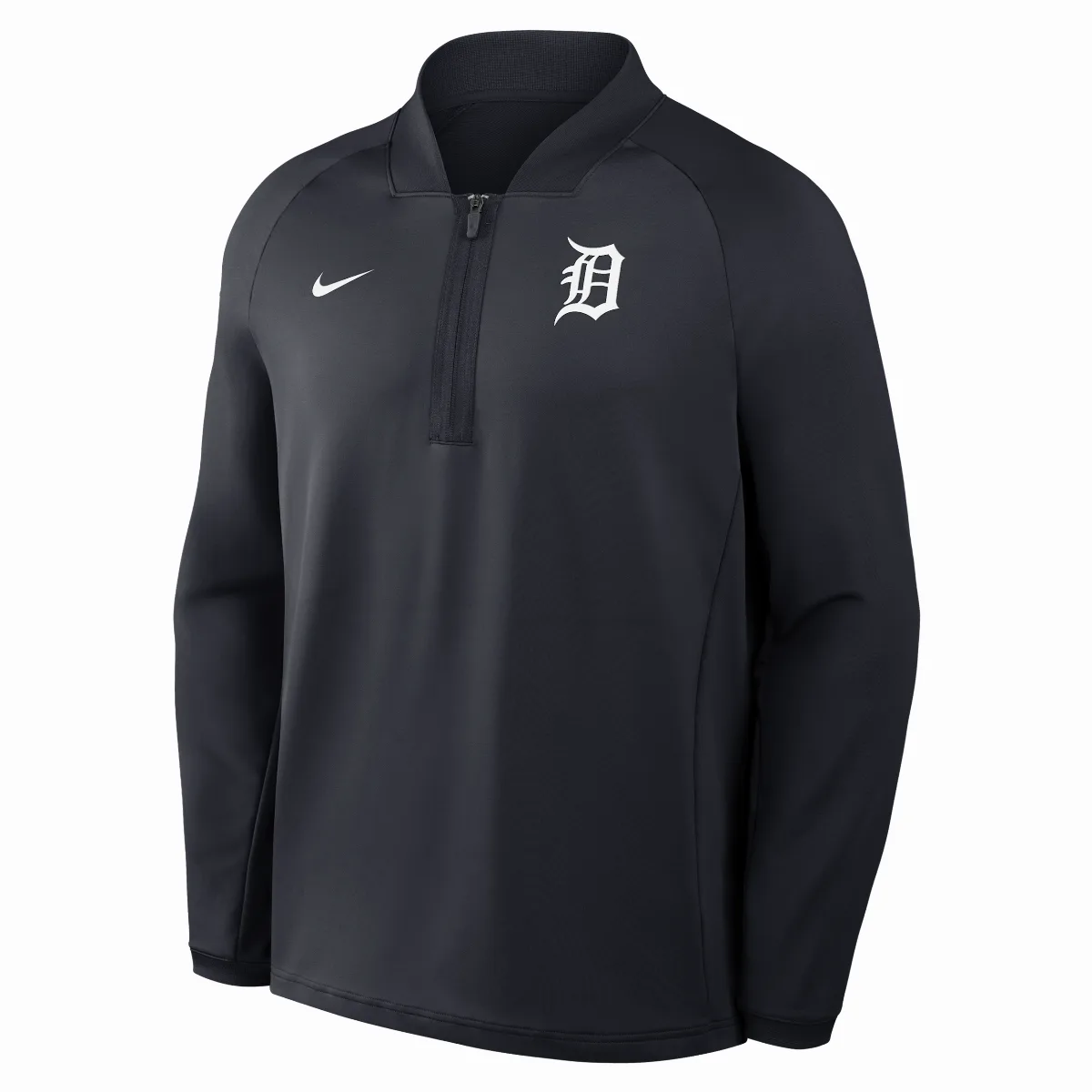 Detroit Tigers Authentic Collection Dri-FIT MLB 1/2-Zip Long-Sleeve Top by Nike