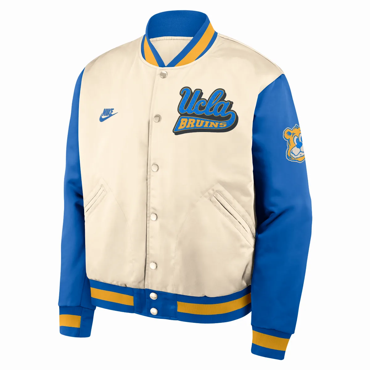 UCLA Legacy College Full-Snap Bomber Jacket