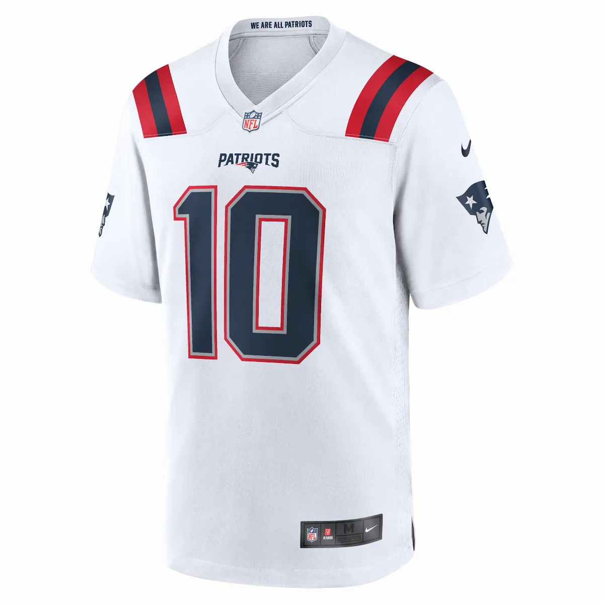 Drake Maye New England Patriots NFL Game Jersey by Nike