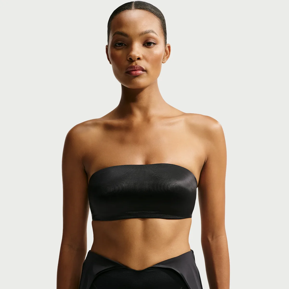 SKIMS Satin Shine Convertible Bandeau Bra by Nike