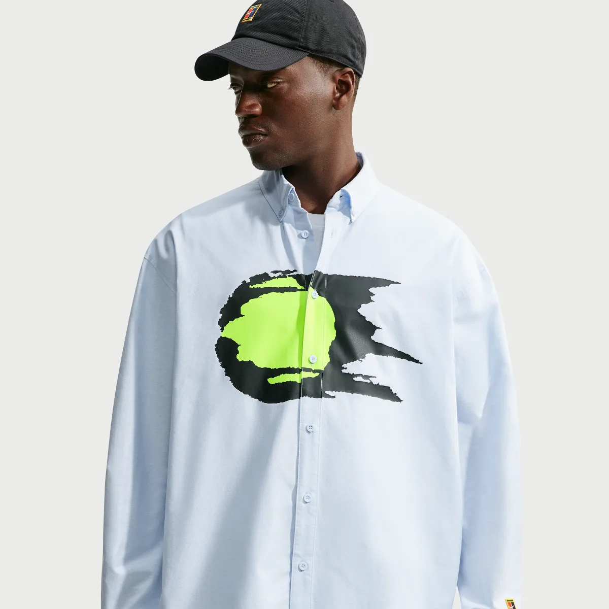 Club Rules Long-Sleeve Oxford Top by Nike
