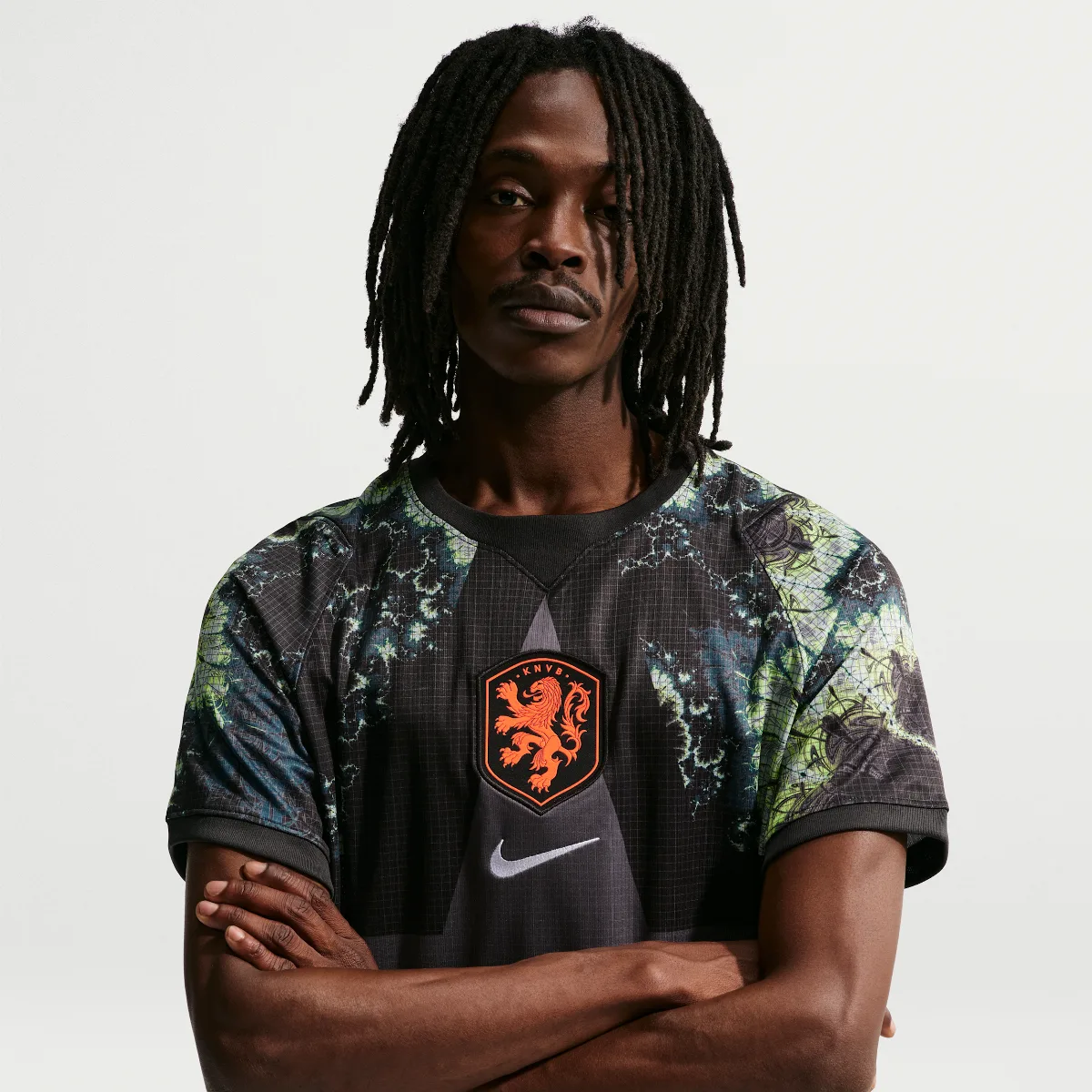 Netherlands 2026 Stadium Goalkeeper Dri-FIT Soccer Replica Short-Sleeve Jersey by Nike